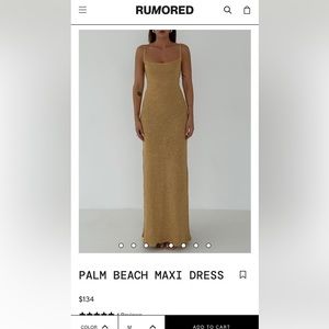 Gold sequin maxi dress